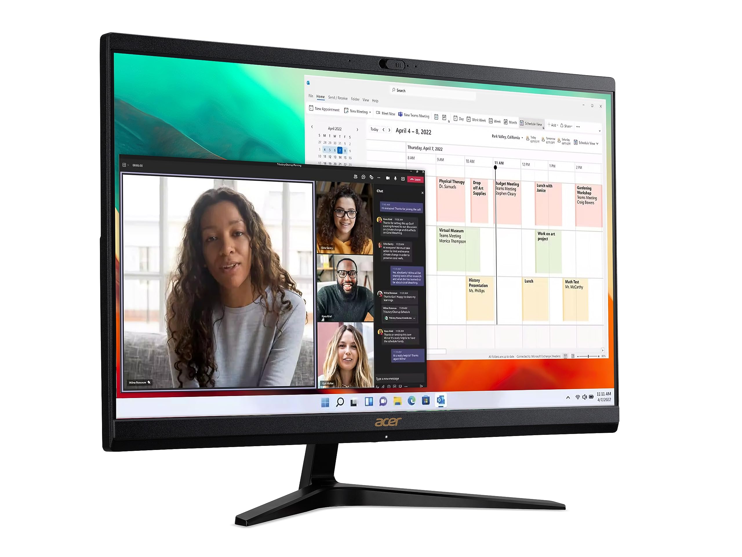 Acer Aspire C22-1800 All-in-One PC - (Intel Core i3-1305U, 8GB